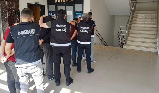 Kahramanmaraş’ta rekor narkotik operasyonu: 195 bin 440 hap ele geçirildi