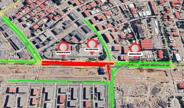 Azerbaycan Bulvarı 24 Haziran'da trafiğe kapatılıyor