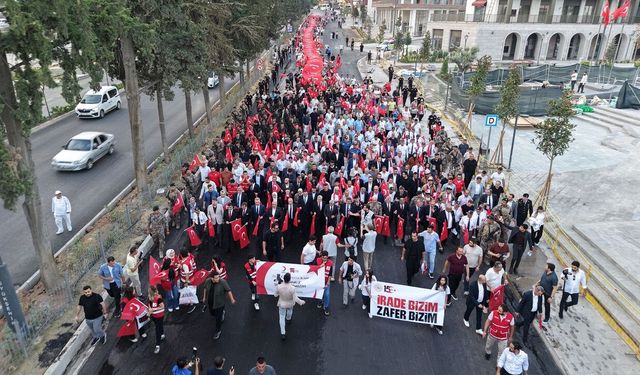 Kahramanmaraş 15 Temmuz’un 10’uncu yılında demokrasi destanını andı