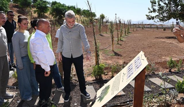 Kahramanmaraş'ta örnek çevre projesi! Türkiye'nin ilk sertifikalı karbon yutak alanı açıldı