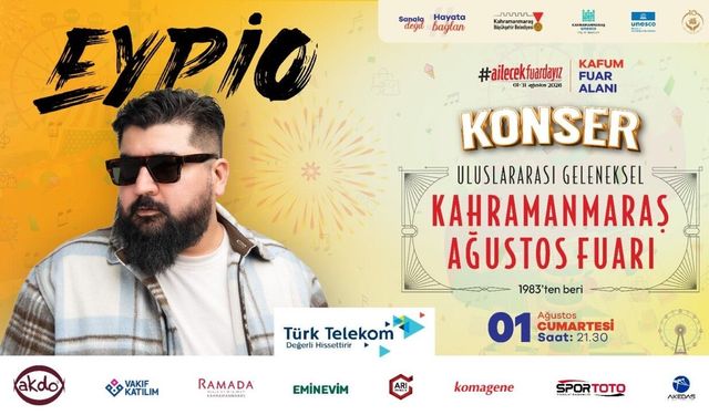 Kahramanmaraş Geleneksel Ağustos Fuarı 1 Ağustos'ta KAFUM'da kapılarını açıyor