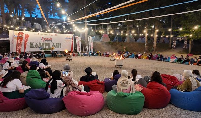 Kahramanmaraş'ta unutulmaz etkinlik: Pusula Maraş gençleri doğa ve edebiyatla buluşturdu