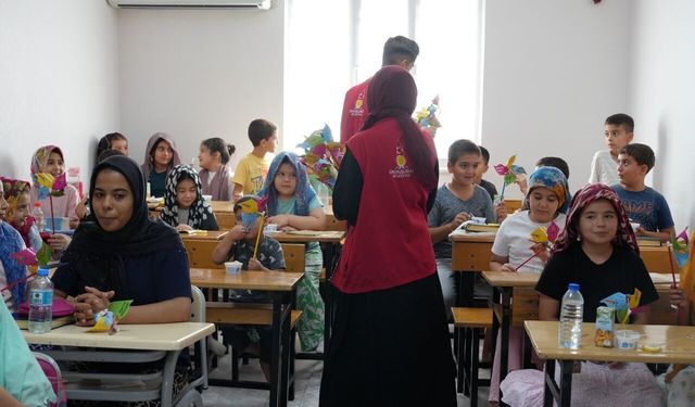Onikişubat Belediyesi’nden Yaz Kur’an Kurslarına ‘Camiler Çiçek Açtı’ ile anlamlı destek