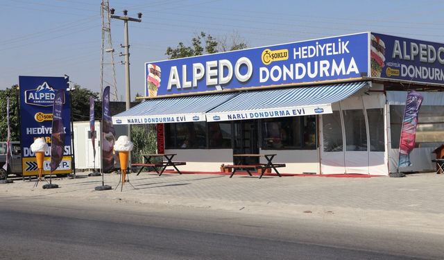 Kahramanmaraş'ta yeni yatırım: Narlı Dondurma Evi kapılarını açtı