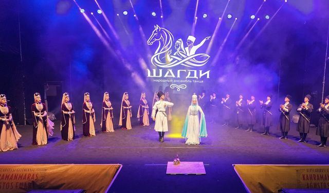 Kahramanmaraş’ta Kafkas gecesi yaşandı