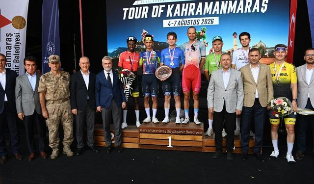 “Tour Of Kahramanmaraş” Uluslararası yol bisikleti turnuvası tamamlandı
