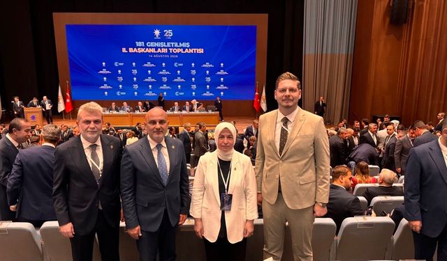 Başkan Görgel İl Başkanları Toplantısı'na katıldı