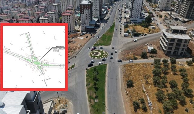 Kuzey Çevre Yolu'nda Tömek Kavşağı düzenlemesi