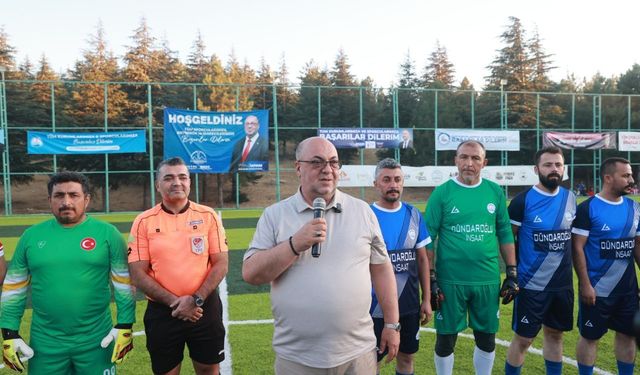 Kahramanmaraş'ta kurumların futbol heyecanı