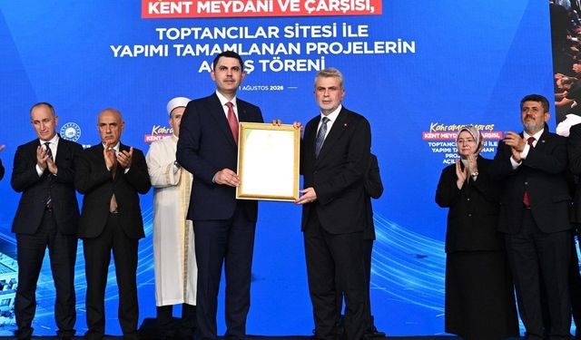 Kahramanmaraş'ta Türkiye'nin ilk Yeşil Ruhsatı'nın sahibi Karbon Yutak Alanı açıldı