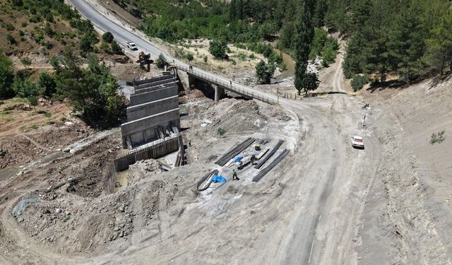 Kahramanmaraş'ta 2 yılda 31 yeni köprü ve menfez ile ulaşım altyapısı güçlendirildi