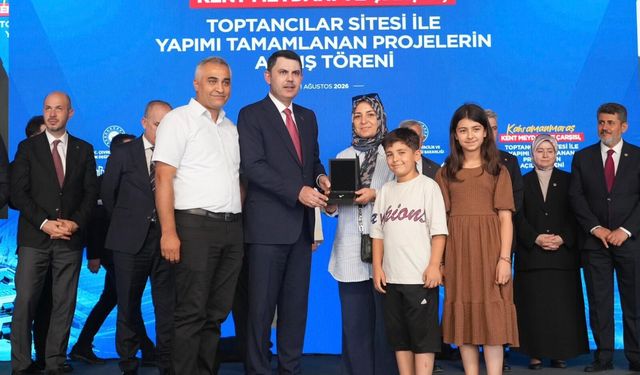 Kahramanmaraşta dev açılış Yeni Kent Meydanı hizmete girdi