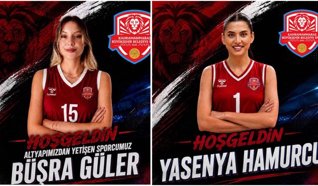 Kahramanmaraş Büyükşehir Belediyespor’dan kadroya iki önemli takviye