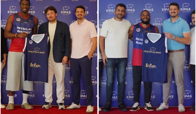 KİPAŞ İstiklal Basket’in Amerikalı yıldızları Kahramanmaraş’a geldi