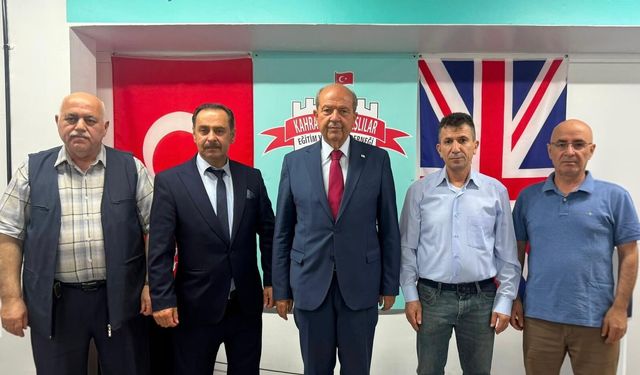 Ersin Tatar, İngiltere Kahramanmaraşlılar derneği’ni ziyaret etti