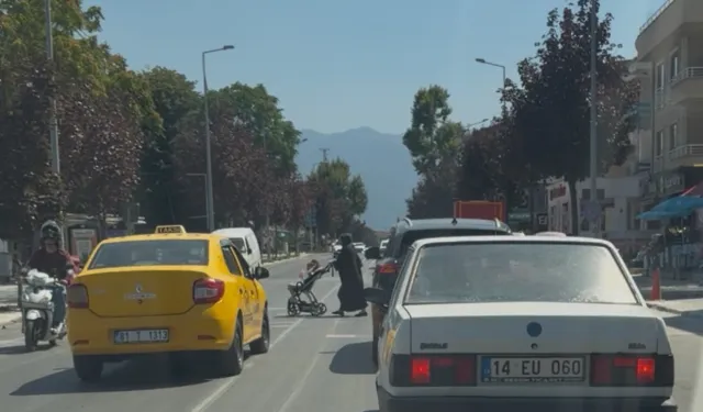 Yaya Geçidinde Tehlikeli Sollama