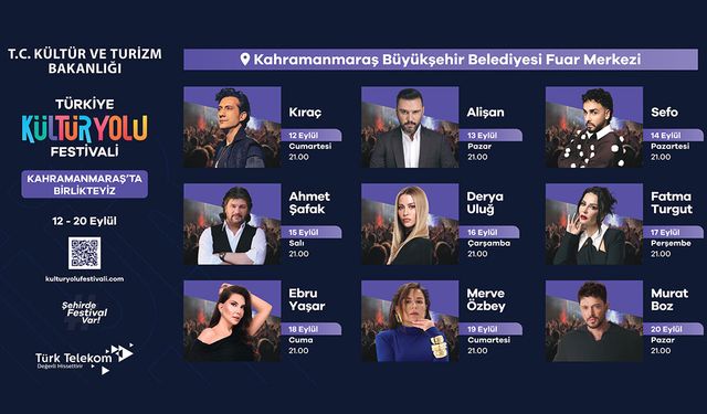 Kültür Yolu Festivali Başlıyor!