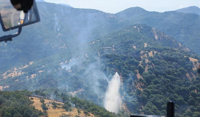 Kahramanmaraş’ta iki ayrı orman yangını kontrol altına alındı