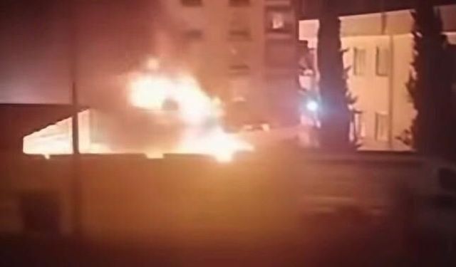 Kahramanmaraş’ta depo yangını