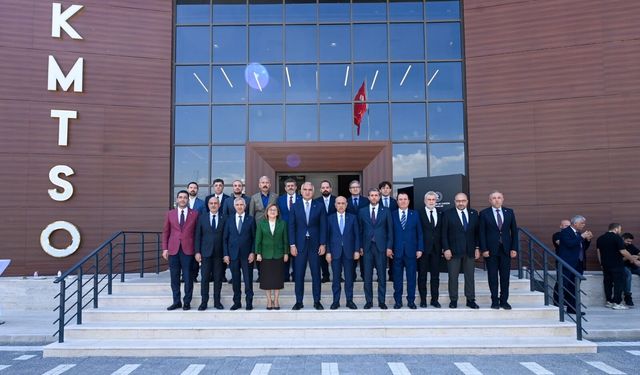 Deprem Bölgesinin 11 İli, Bakan Ersoy’un Katılımıyla KMTSO’da Buluştu