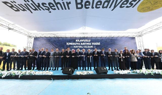 Kılavuzlu İçmesuyu Arıtma Tesisi Hizmete Açıldı