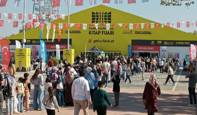 11. Uluslararası Kahramanmaraş Kitap Fuarı Ziyaretçi Sayısı 400 Bini Aştı
