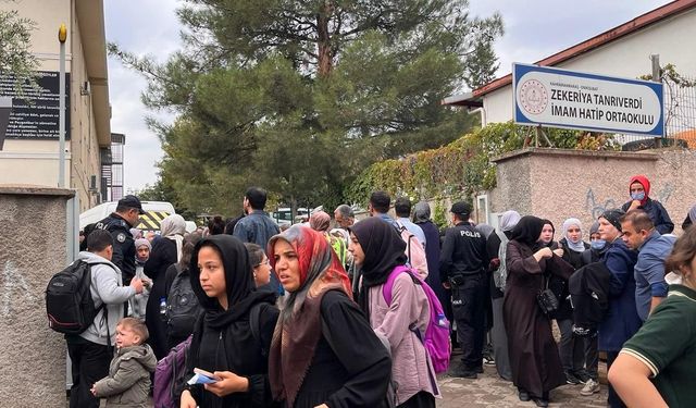 Kahramanmaraş’ta okulda koku paniği: 20 öğrenci hastaneye kaldırıldı