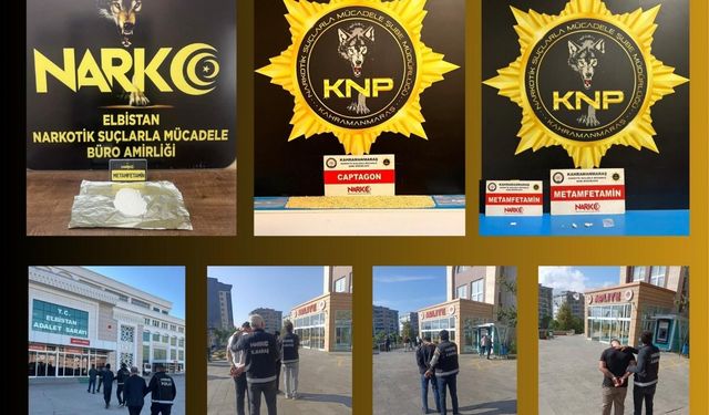 Kahramanmaraş’ta yasaklı madde operasyonu: 5 tutuklama