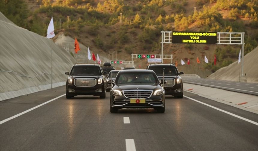 Cumhurbaşkanı Erdoğan Kahramanmaraş’ın hasretini çektiği yolda test sürüşü yaptı