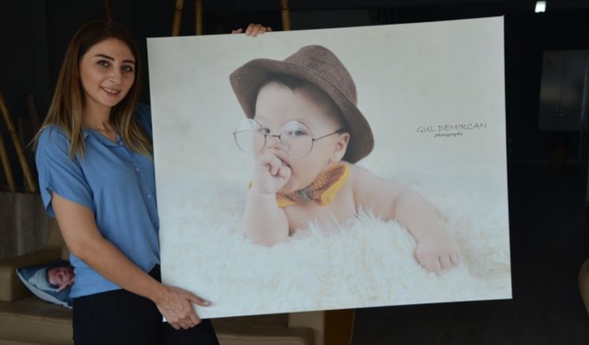 Kahramanmaraş’ın doğum fotoğrafçısı oldu