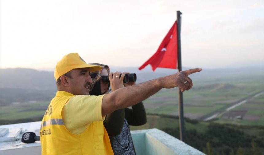 Kahramanmaraş ve 4 ilin ormanlarına ailecek göz kulak oluyorlar