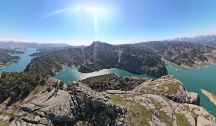 Kahramanmaraş’ta efsanelere konu olan Ali Kayası uğrak yeri oldu