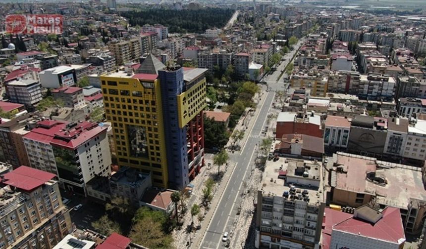 Kahramanmaraş’ta yasak sonrası cadde ve sokaklar bomboş kaldı