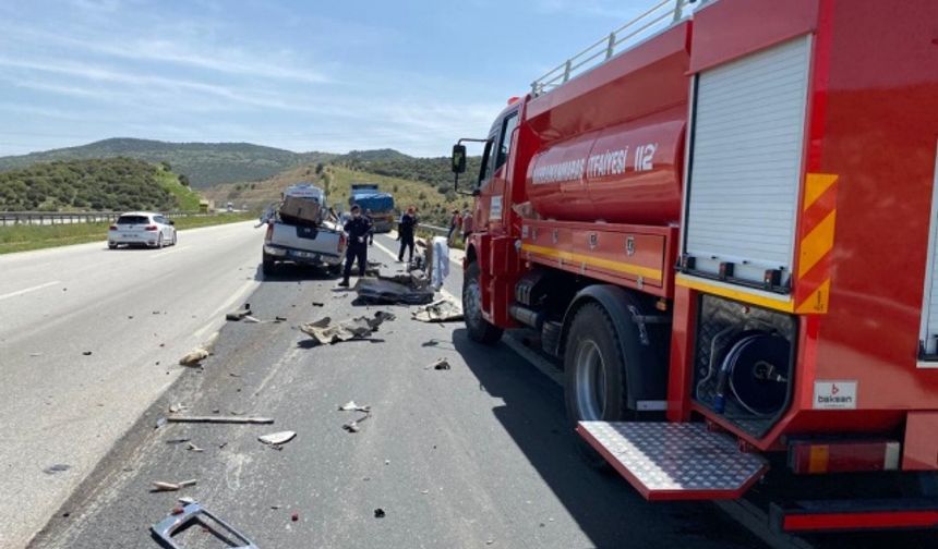 Kahramanmaraş’ta feci kaza, 1 ölü 2 yaralı