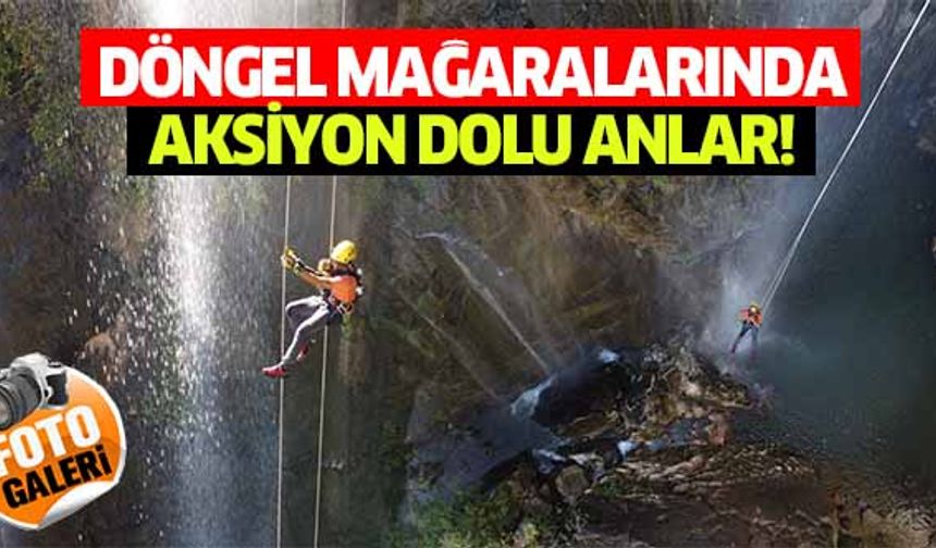 Döngel mağaralarında aksiyon dolu anlar!