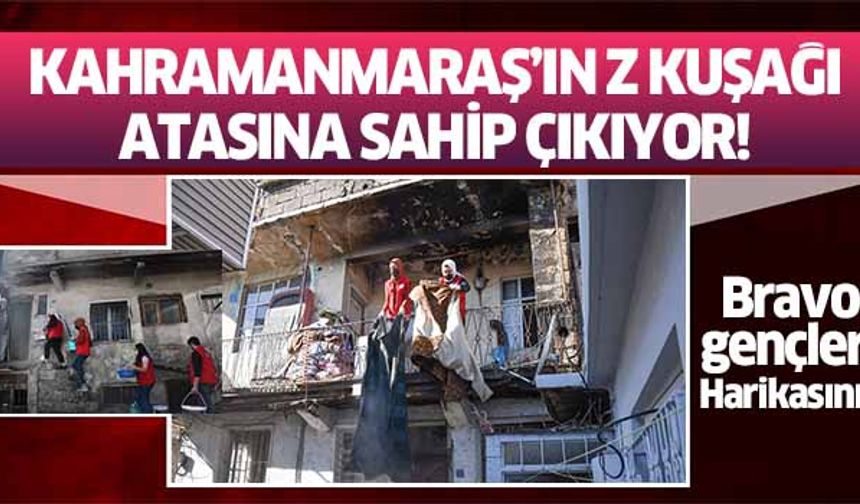 Kahramanmaraş’ın Z kuşağı atasına sahip çıkıyor!