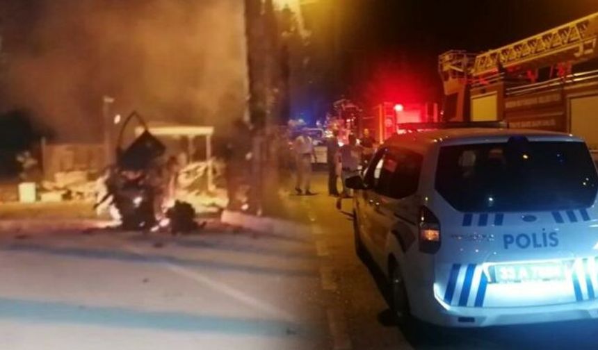 Mersin’de polis evine hain saldırı! 1 şehit