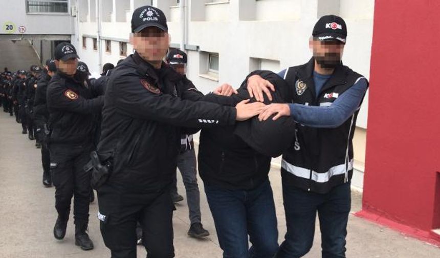 Adana merkezli suç örgütü operasyonu: 26 zanlı tutuklandı