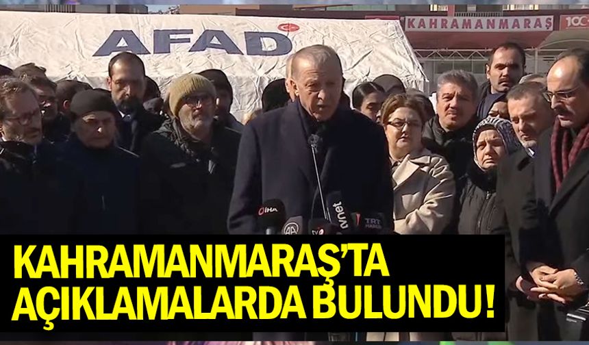 Cumhurbaşkanı Erdoğan: Vatandaşlarımız endişe etmesin, asla sokakta kalmalarına müsaade edemeyiz