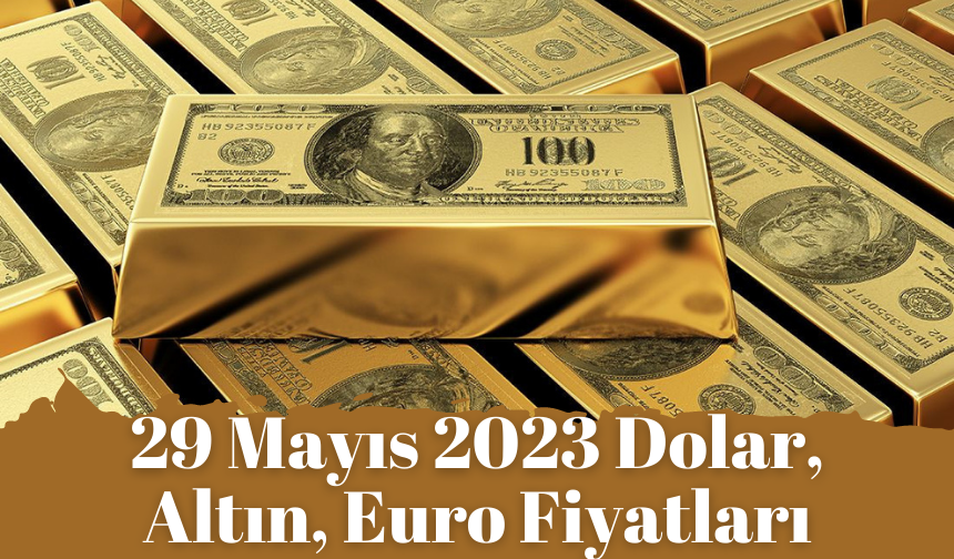 29 Mayıs 2023 Dolar, Altın, Euro Fiyatları
