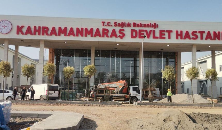 Kahramanmaraş’ta 400 Yataklı Devlet Hastanesi Tamamlandı