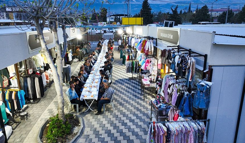 Derepazarı’nda ramazan kardeşliğini pekiştirdi