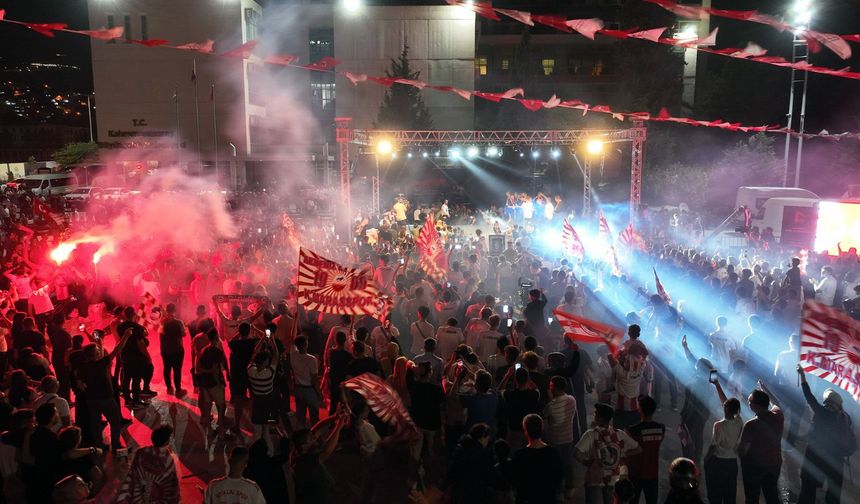 Kahramanmaraş’ı Şampiyonluk Coşkusu Sardı