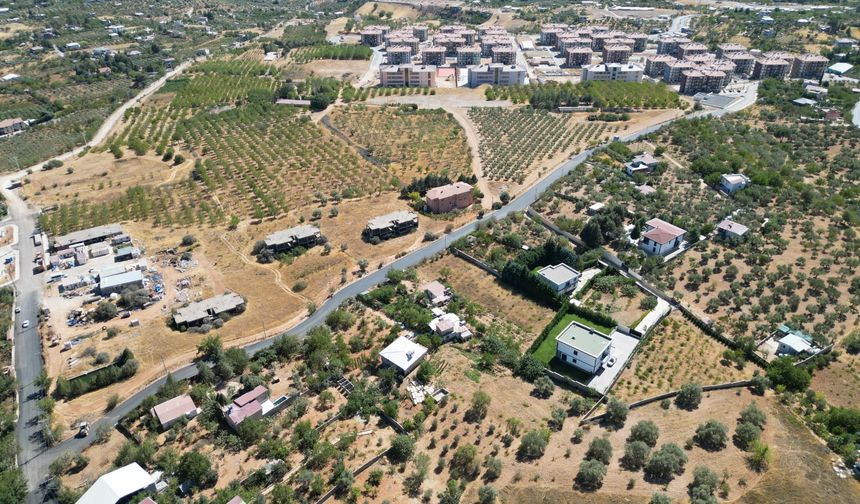 Akyar Mahallesi TOKİ Konutları Bağlantı Yolları Asfalt Kaplama Çalışmaları Tamamlandı