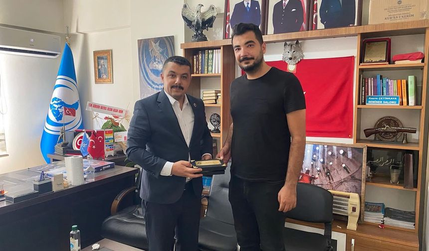Başkan Salman’dan Başkan Arı’ya Hayırlı Olsun Ziyareti