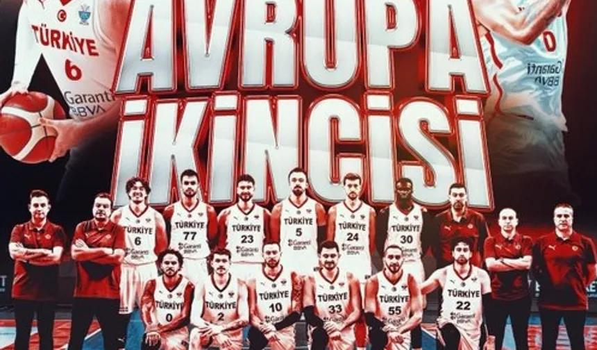 12 Dev Adam Avrupa ikincisi oldu! Tebrikler peş peşe geldi