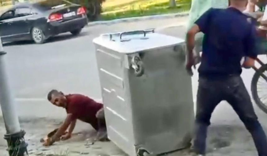 Kahramanmaraş’ta kağıt toplayıcısına saldırdı