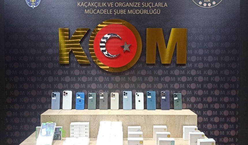 Kahramanmaraş’ta Kaçak Cep Telefonu Operasyonu