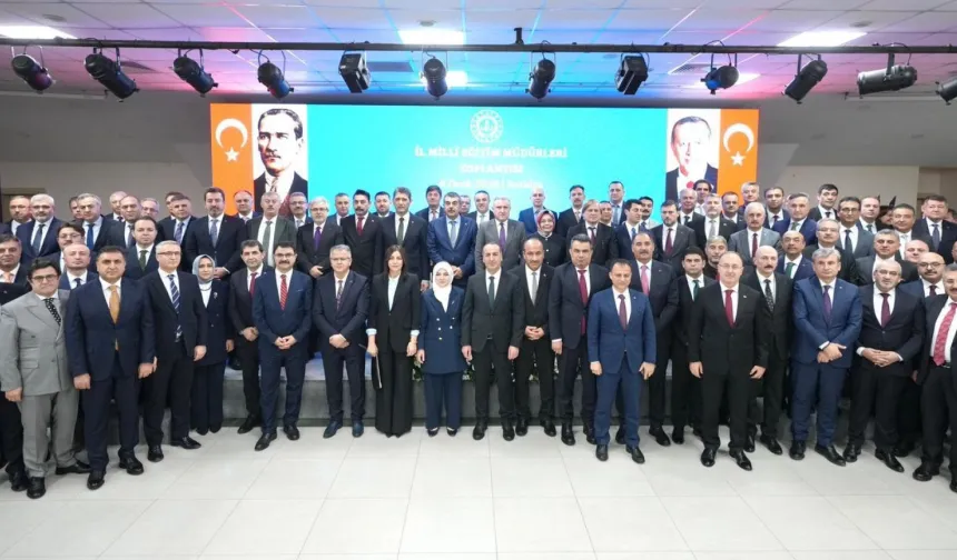 81 ilin Milli Eğitim Müdürleri Antalya'da buluştu
