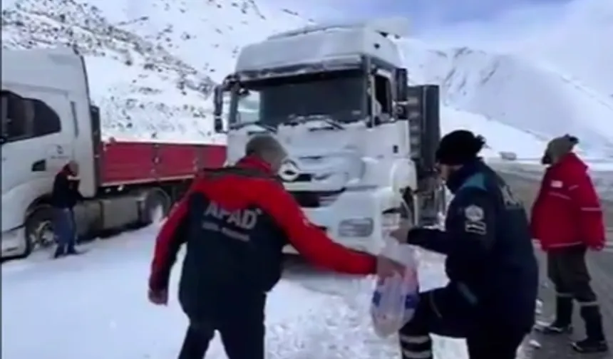 AFAD karla mücadele ve tedbiri elden bırakmıyor